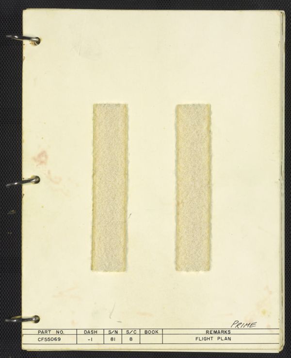 First page of Flight Plan