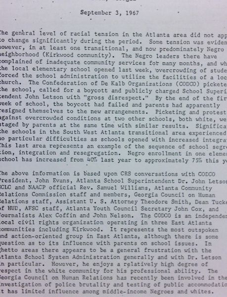 Field Community Tension Factors Report (Sept. 3)