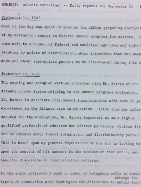 Daily report memo from Robert Hughes to Jerome Heilbron (September 11-14) - with handwritten notes