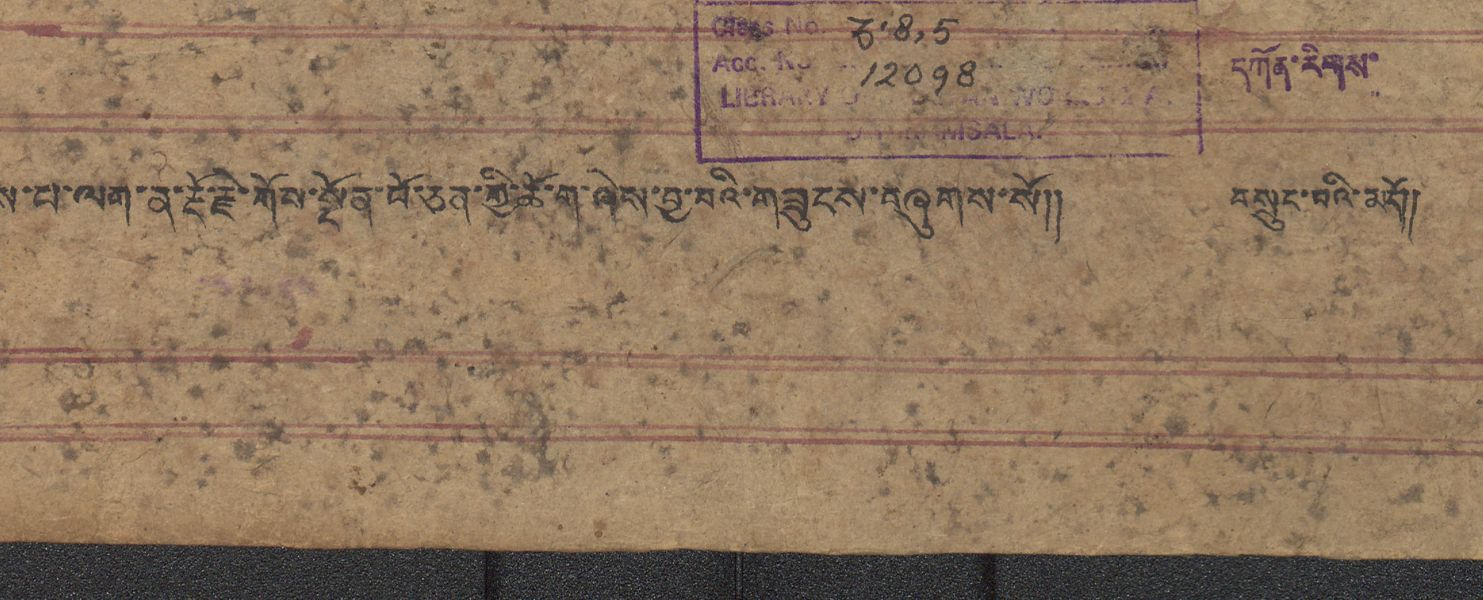 འཕགས་པ་ལག་ན་རྡོ་རྗེ་གོས་སྔོན་པོ་ཅན་གྱི་ཆོ་ག་ཞེས་བྱ་བའི་གཟུངས། .-བྲིས་མ།