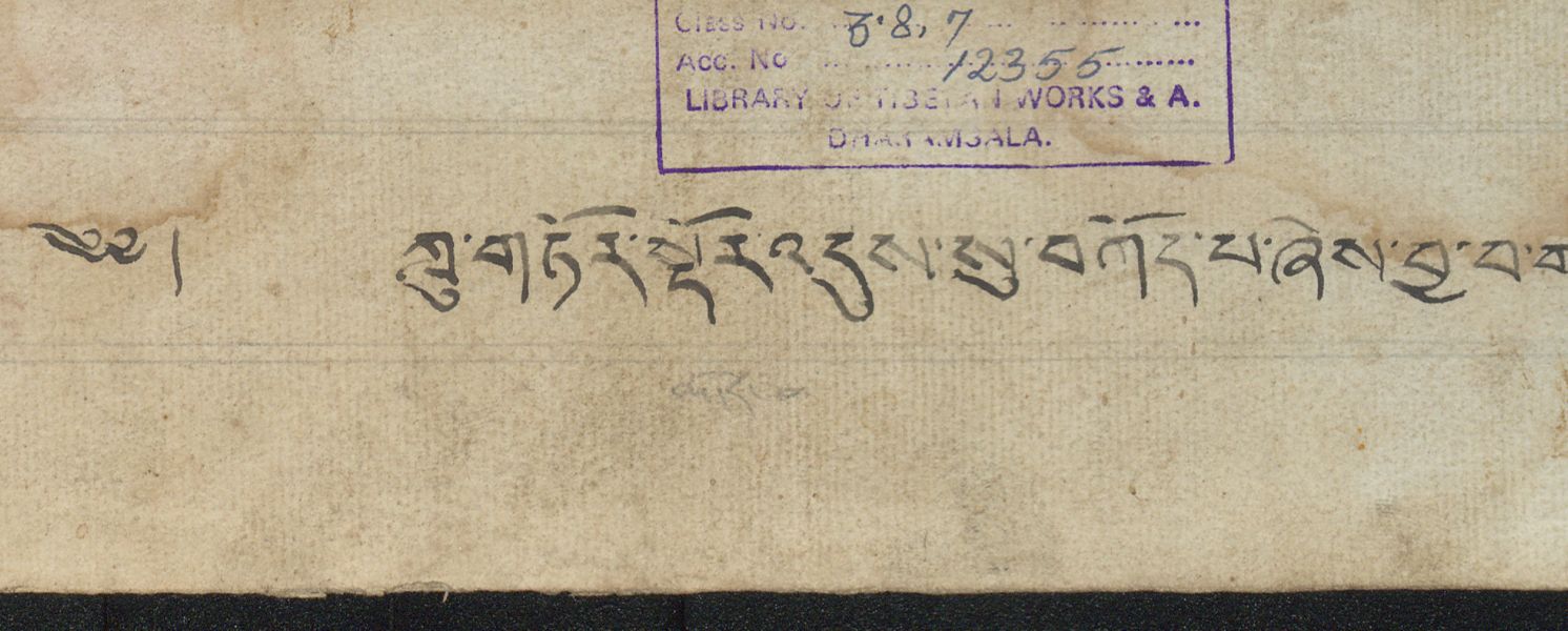 ཀླུ་གཏོར་མདོར་དུས་སུ་བཀོད་པ་ཞེས་བྱ་བ། .-བྲིས་མ།