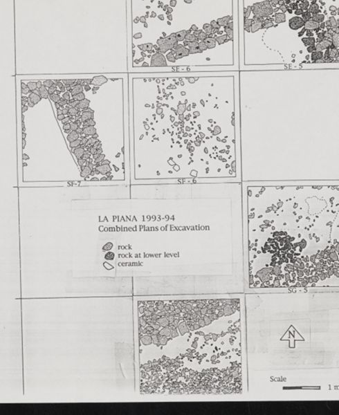 Combined Plans of Excavation 1993-1994
