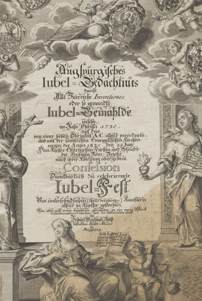 First page of Augspurgisches Iubel-Gedächtnüs