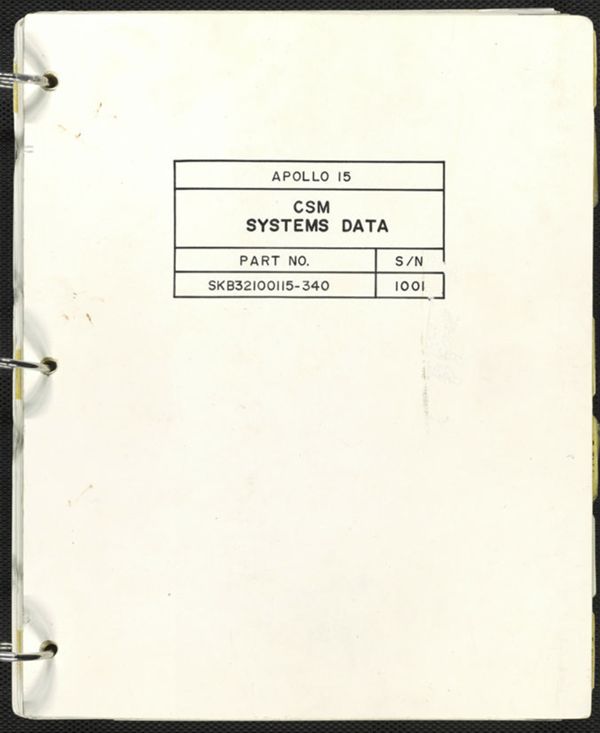 First page of CSM Systems Data Book
