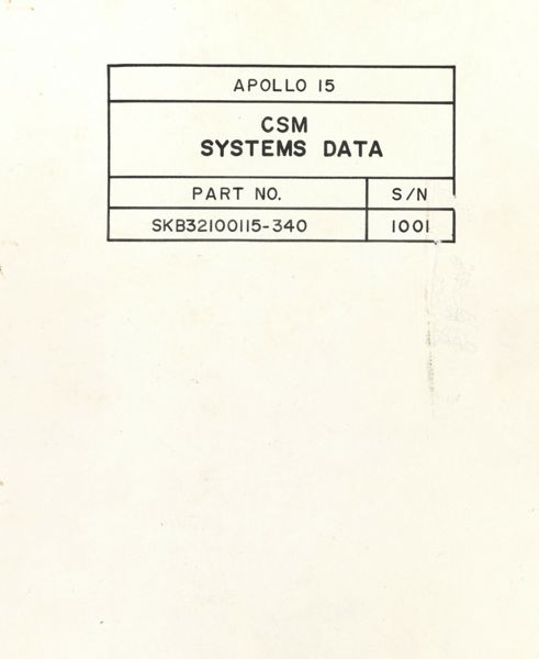 CSM Systems Data Book