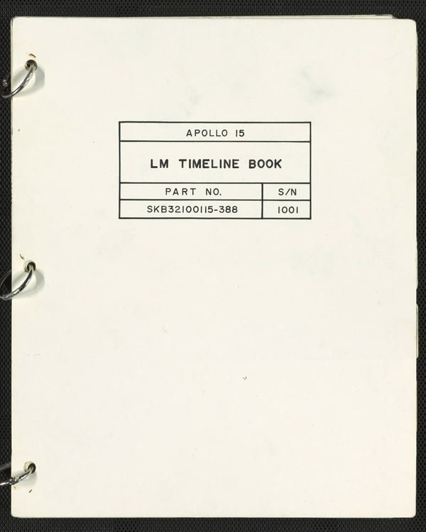 First page of LM Timeline Book