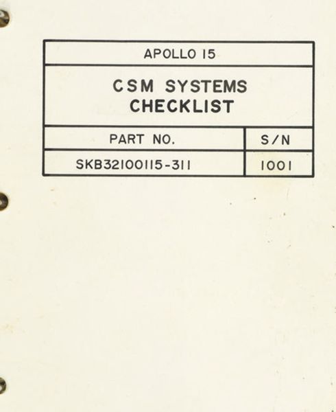 CSM Systems Checklist