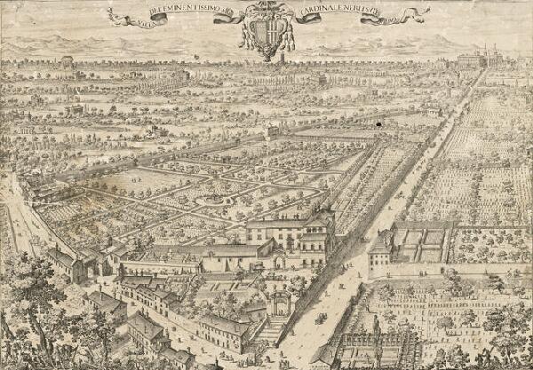 First page of Villa Del'Eminentissimo Sig. Cardinale Nerli Sul'Esquilino