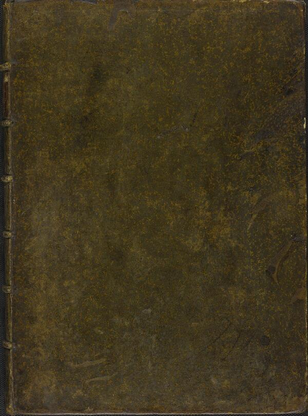 First page of Chronologia summor: Romrum pontificum, in qua habentur verae eođ effiges ex antiq. numismatiba et picturis delineatae, ac nomna cognomna patriae, anni, menses, ac dies creatnis pontificata obita ac sedes vactes ab Anastasio, Luitprando, Panvinio, Baronio, Ciaconio, excerpta.