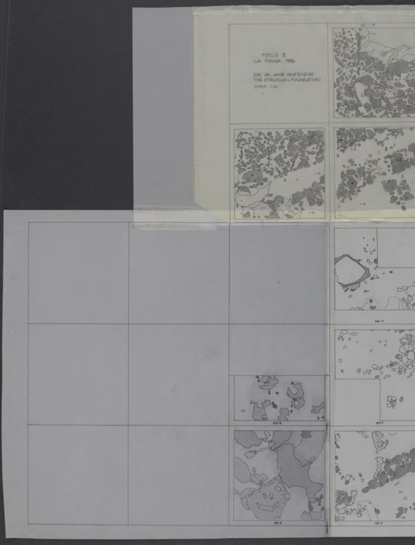 First page of La Piana Large Plan of Field B 1986