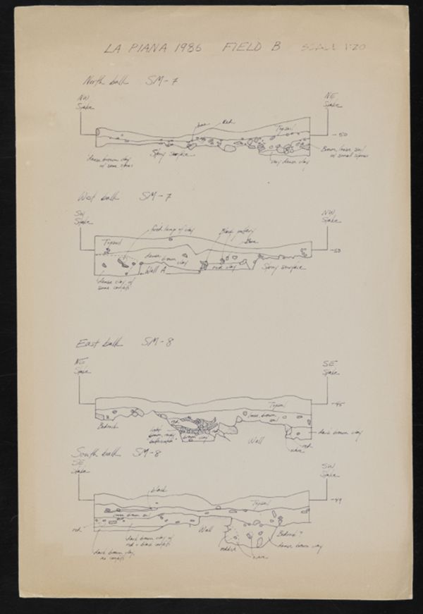First page of La Piana Field B Sections (2)