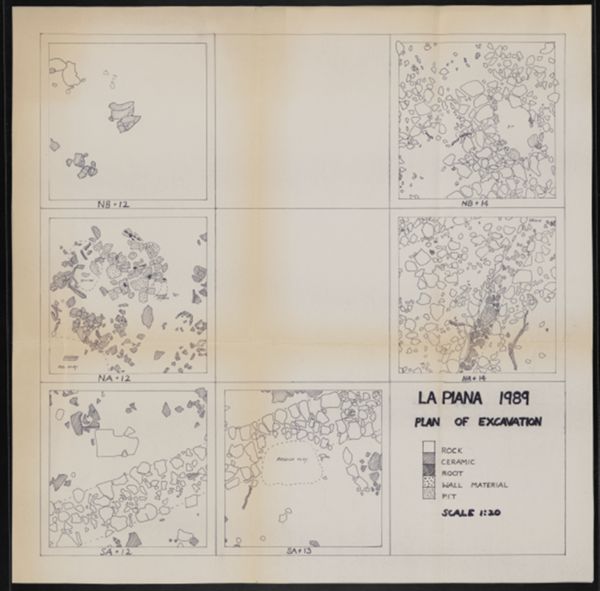First page of La Piana 1989 Plan of Excavation