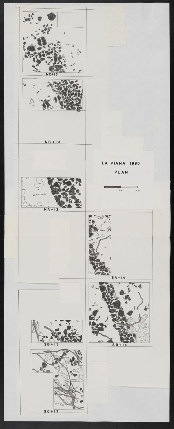 First page of La Piana 1990 Plan