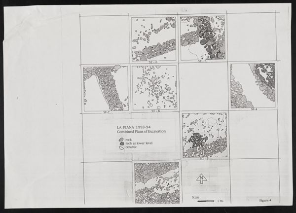 First page of Combined Plans of Excavation 1993-1994