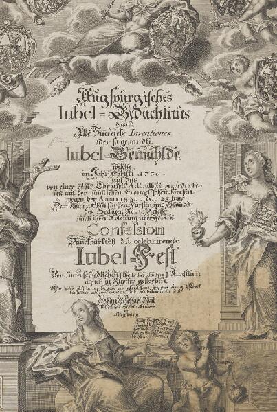 First page of Augspurgisches Iubel-Gedächtnüs