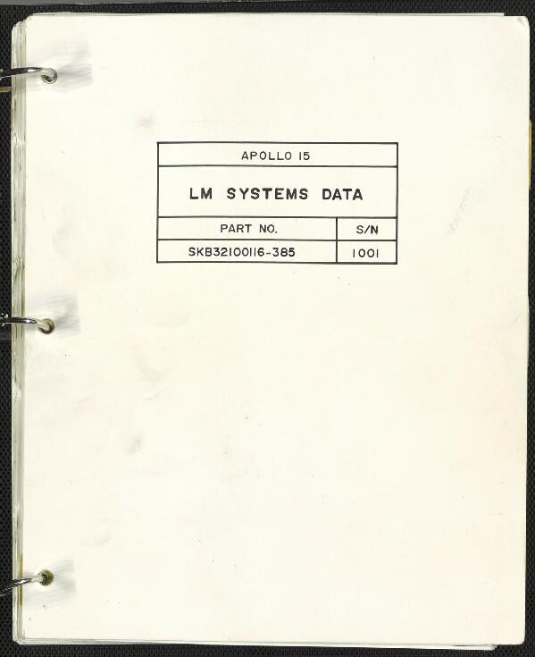 First page of LM Systems Data