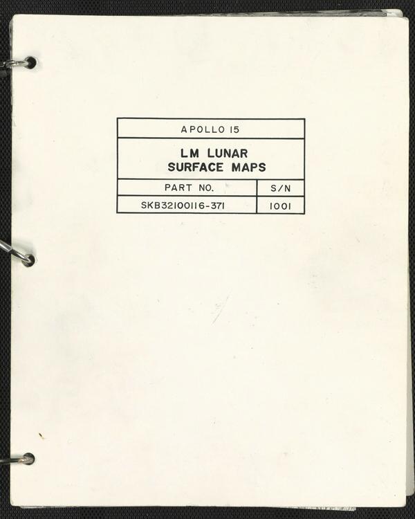 First page of LM Lunar Surface Maps