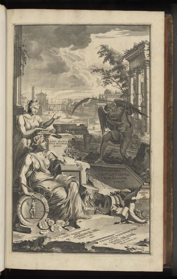 First page of Thesaurus antiquitatum romanarum, 03, Tomus Tertius